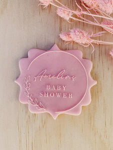 Personalised baby shower