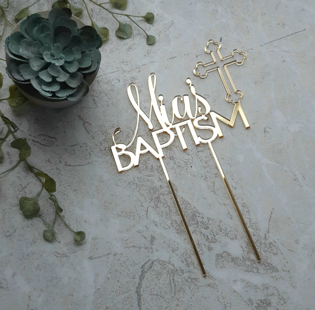 Orthodox Baptism topper